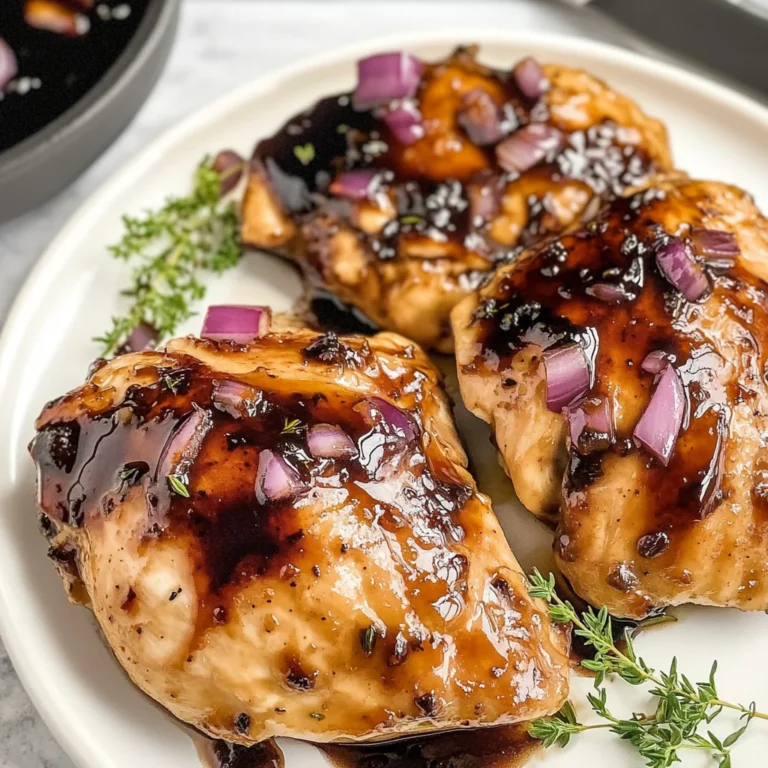 Apricot- Balsamic Chicken