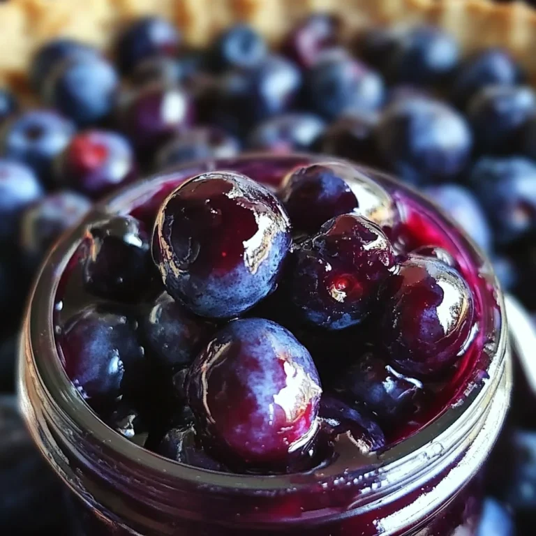 Blueberry Pie Filling