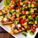 Cilantro-Lime Chicken with Avocado Salsa