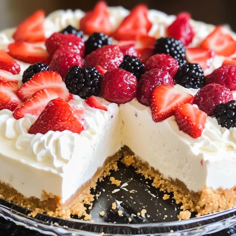 Easy No Bake Cheesecake Recipe