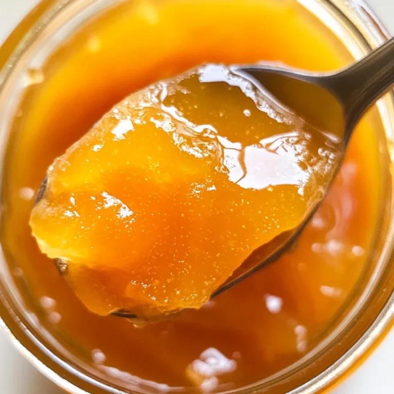 French Peach Jam Recipe