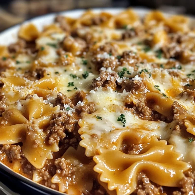 Made This Garlic Parmesan Bowtie Pasta