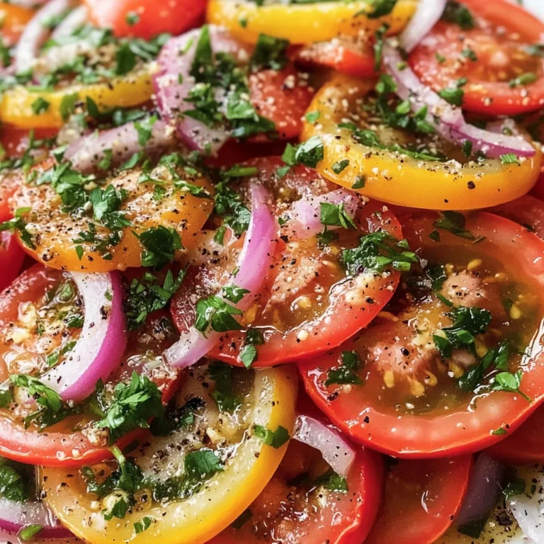 Marinated Tomatoes