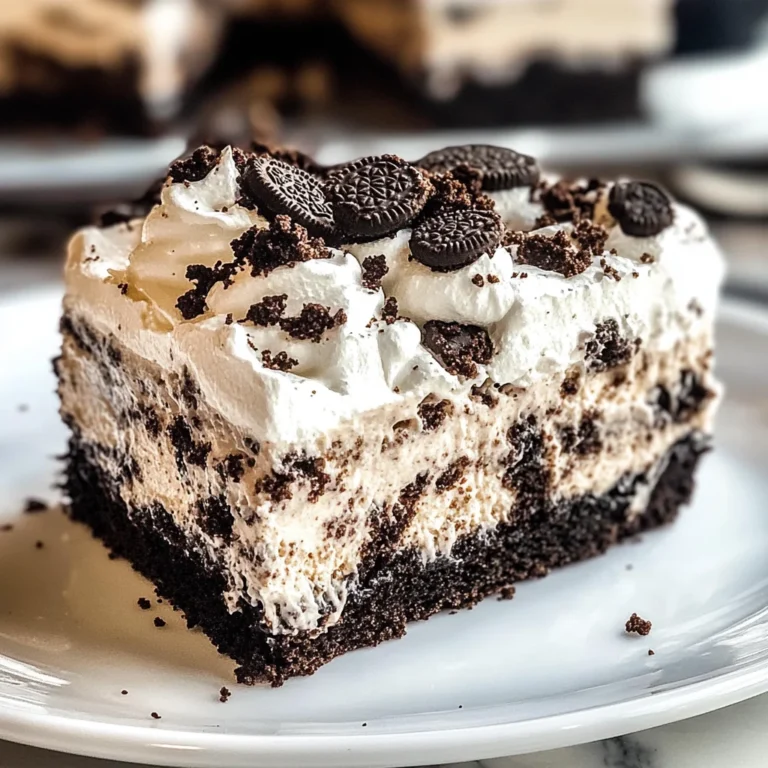 Oreo Poke Cake