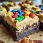 Peanut Butter Whip Brownies