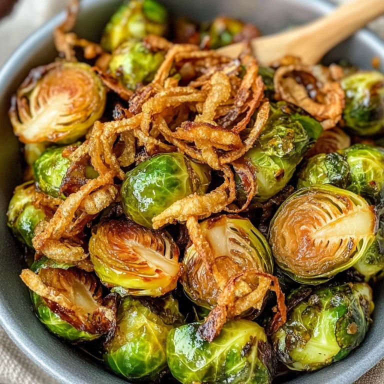 Red Lobster Copycat Brussel Sprouts {Air Fryer}