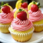 Strawberry Lemonade Cupcakes