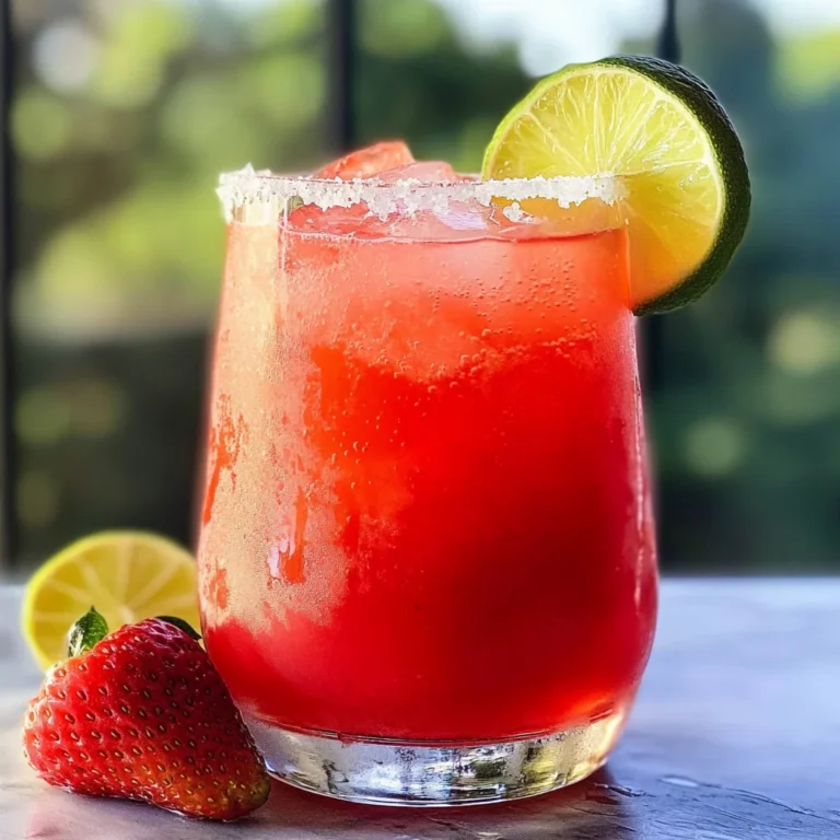 Strawberry Lemonade Margaritas