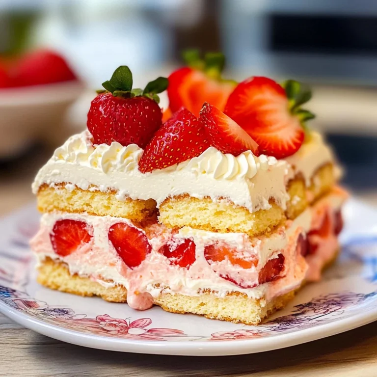 Strawberry Tiramisu
