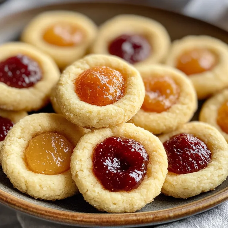 Thumbprint Cookies