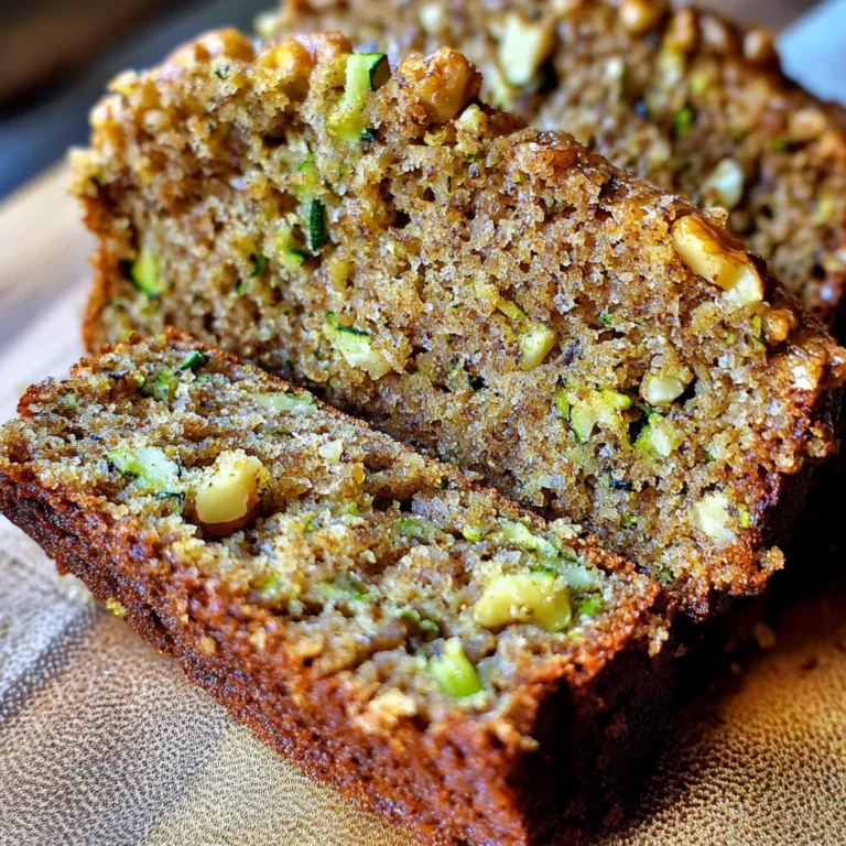 Best Ever Zucchini Walnut Bread
