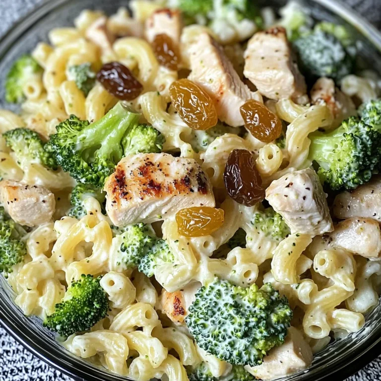 Chicken Broccoli Pasta Salad
