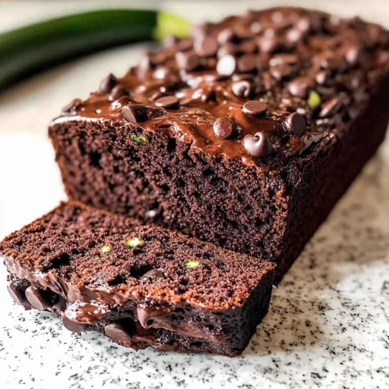 Chocolate Zucchini Bread