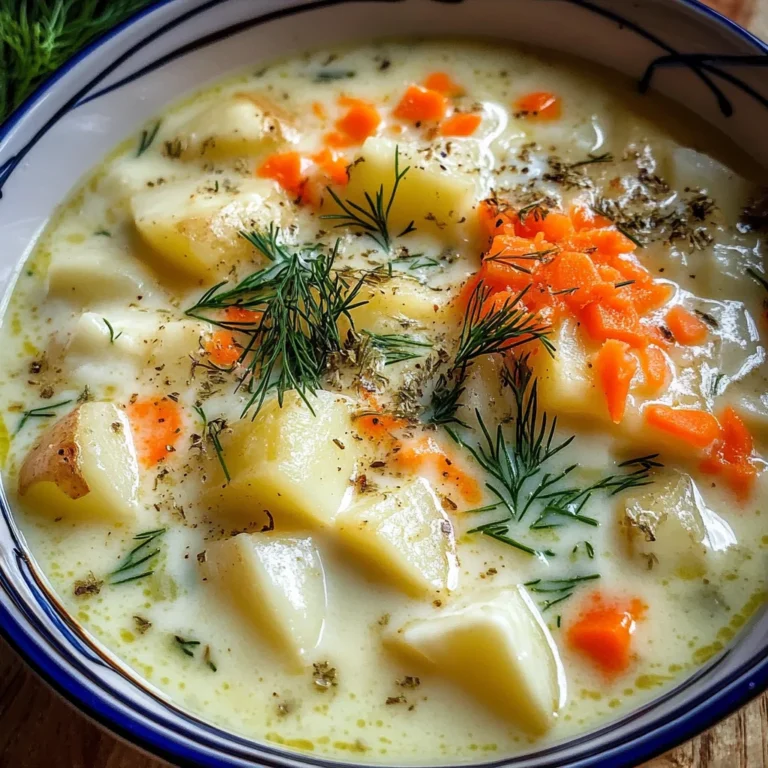 Creamy Potato & Dill Soup ('Koperkowa')