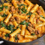 Creamy Sausage Rigatoni (One-Pan, 30-Minute Meal)