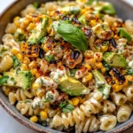 Creamy Street Corn Pasta Salad