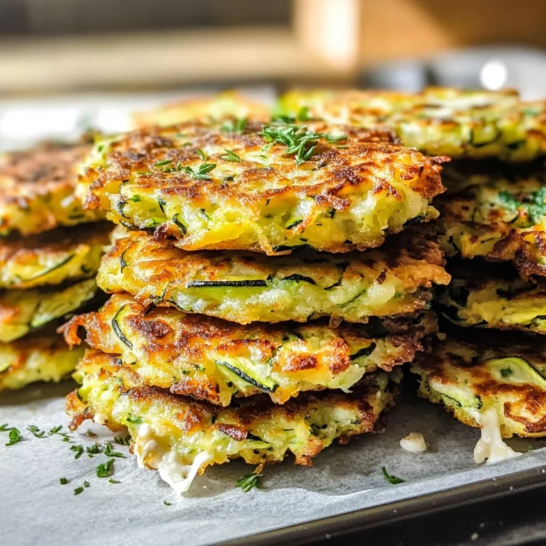 Crispy and Easy Zucchini Fritters Recipe
