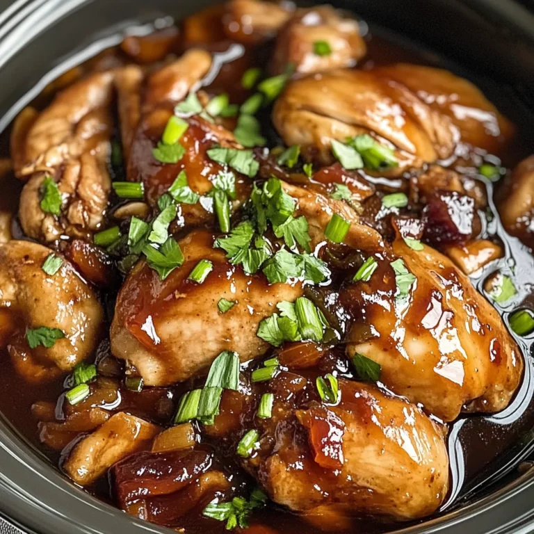 Crock Pot Bourbon Chicken Recipe is a must-try dish!