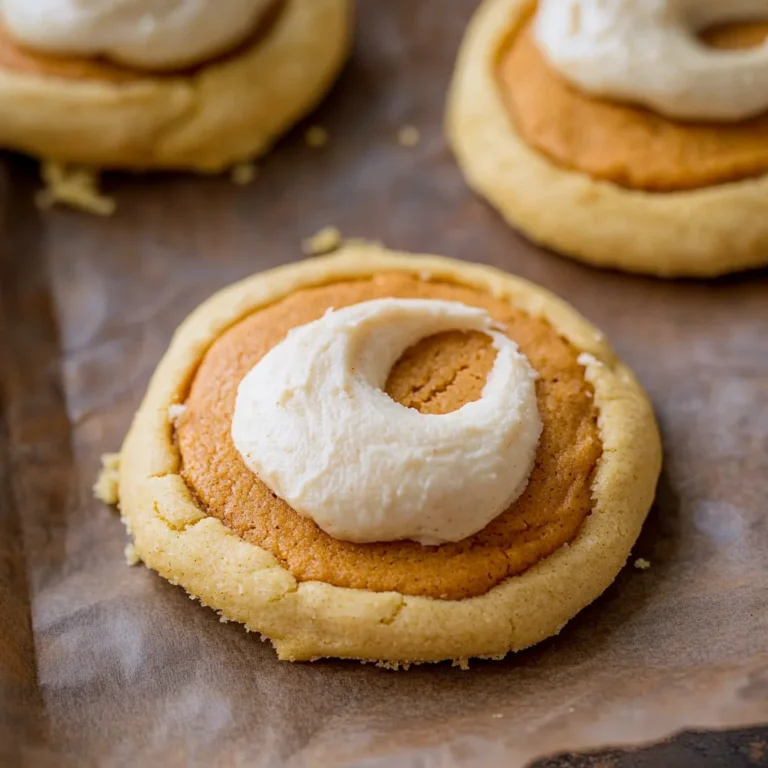 Crumbl pumpkin pie cookies