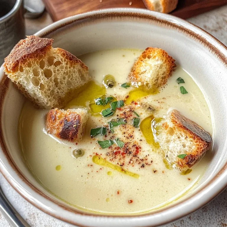 French Garlic Soup