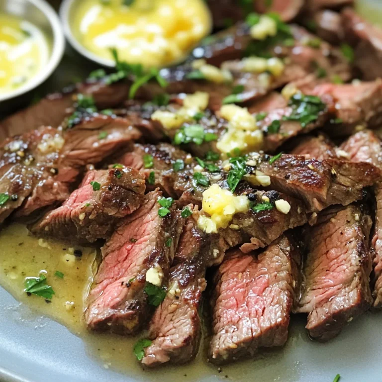 Garlic Butter Brazilian Steak
