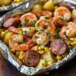 Grilled Shrimp Boil Packets
