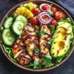 Grilled Teriyaki Chicken Salad