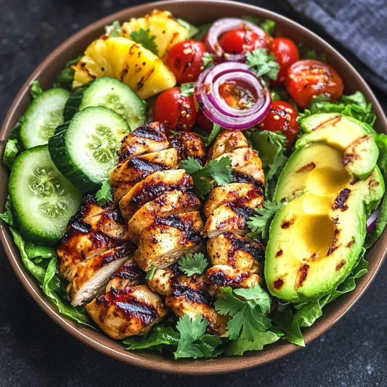 Grilled Teriyaki Chicken Salad