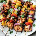 Hawaiian Chicken Skewers
