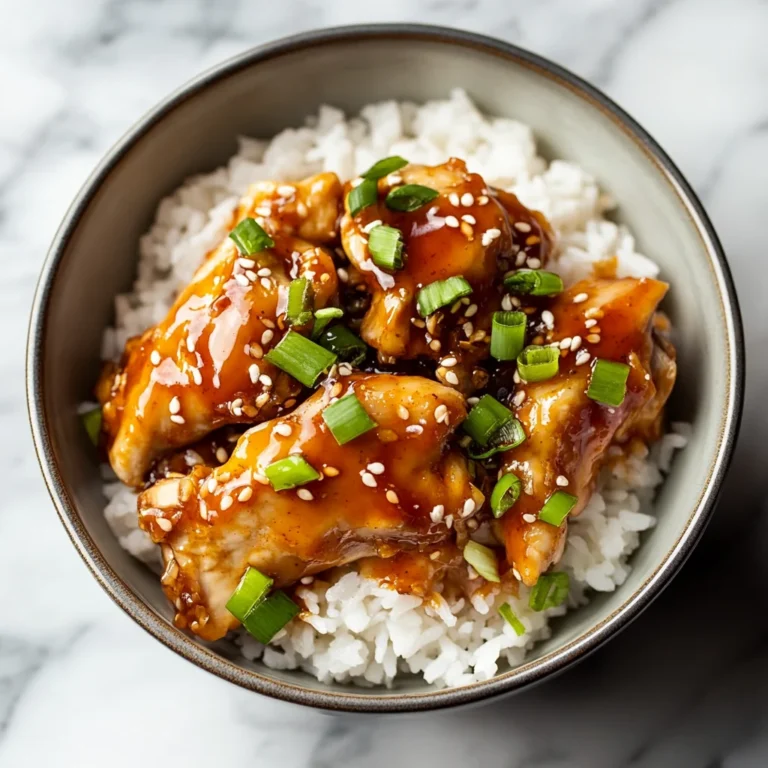 Honey Garlic Slow Cooker Chicken Thighs