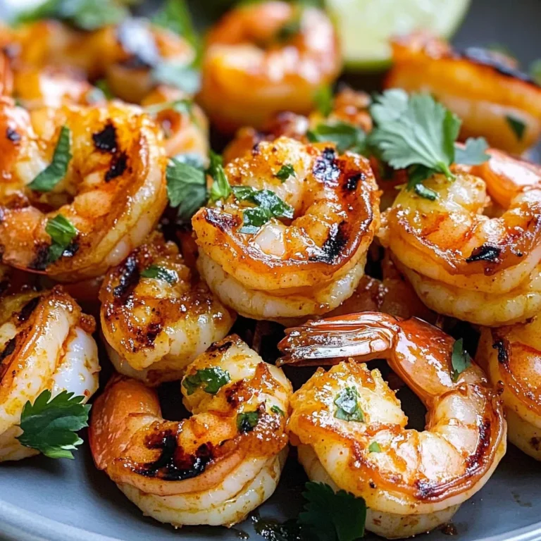 Honey Sriracha Shrimp Kebab Recipe
