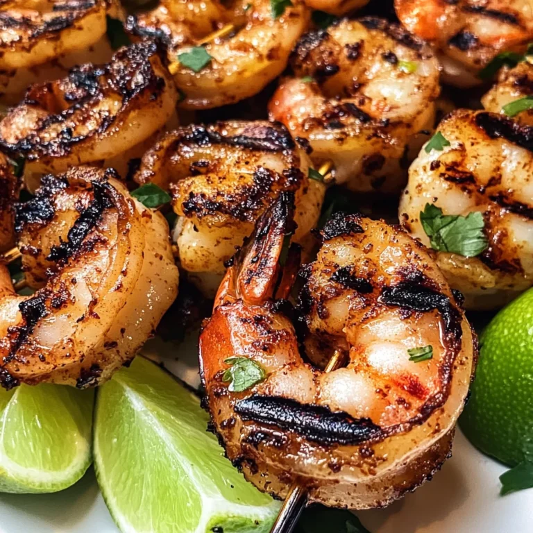 Margarita Grilled Shrimp Kabobs
