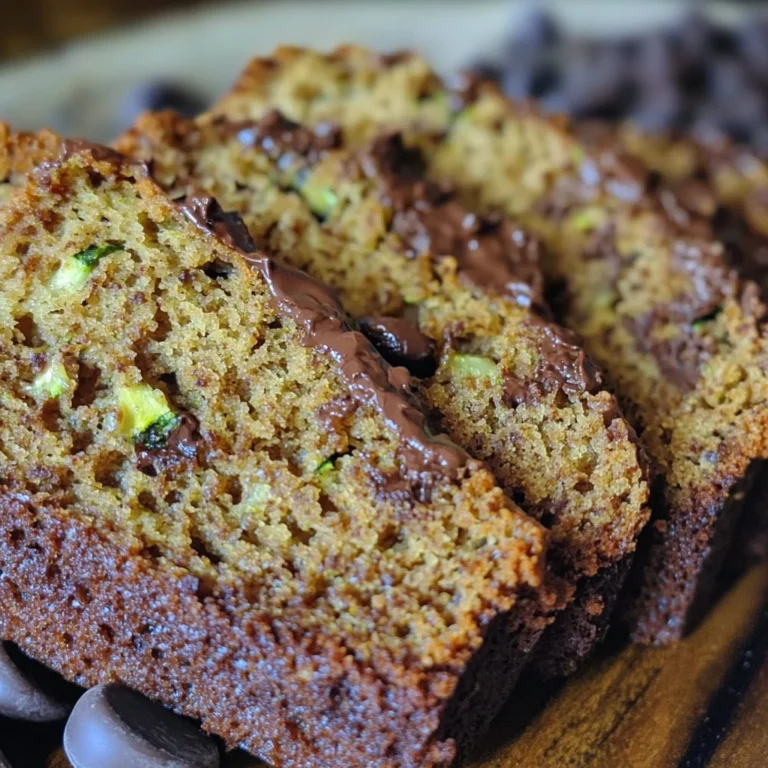 Mom's Perfect Chocolate Chip Zucchini Bread