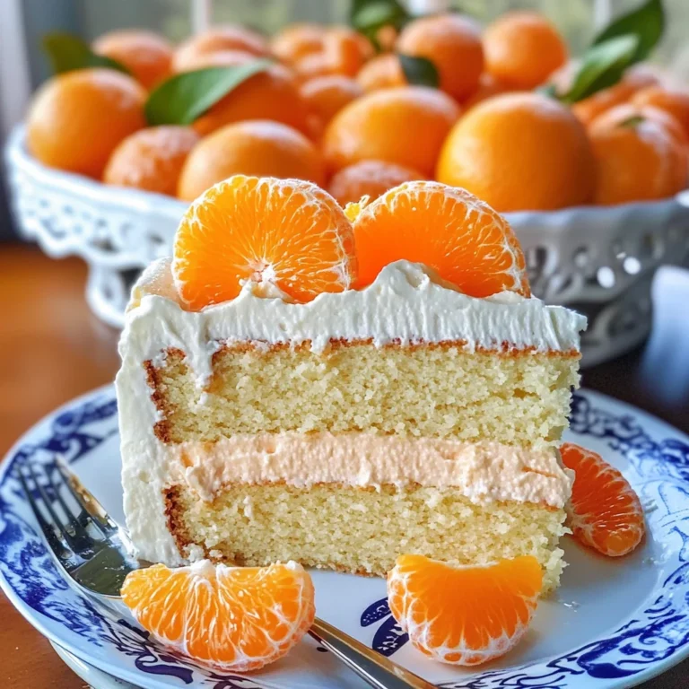 Orange Creamsicle Cake