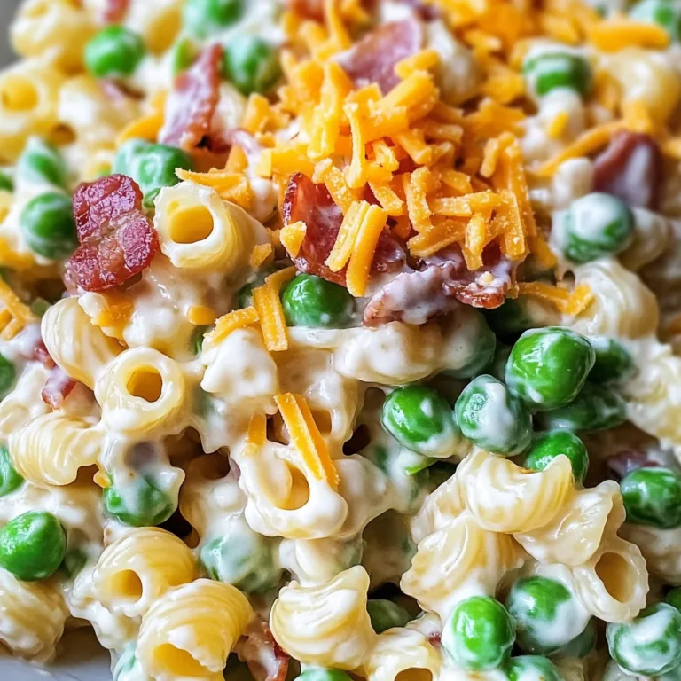 Pea Pasta Salad