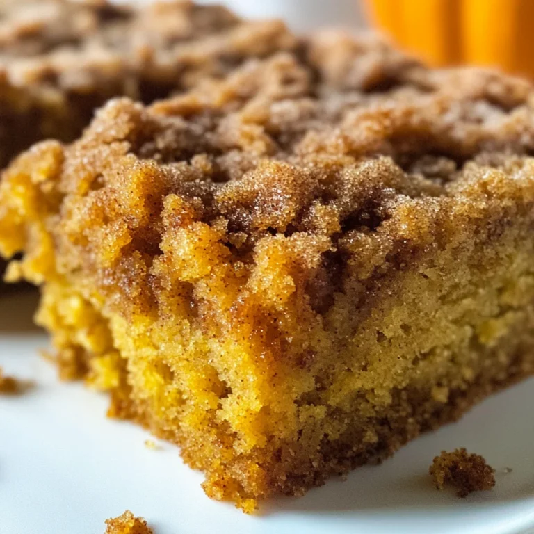 Pumpkin Coffee Cake