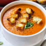 Roasted Tomato Basil Soup