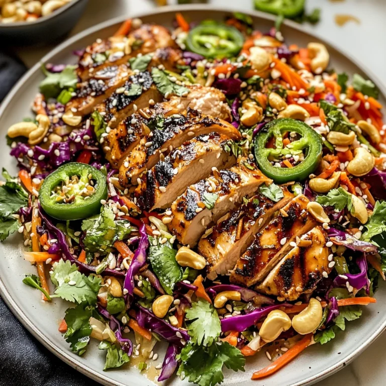 Sesame Chicken Cabbage Crunch Salad
