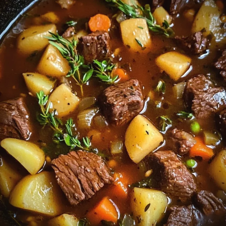 Stove Top Beef Stew