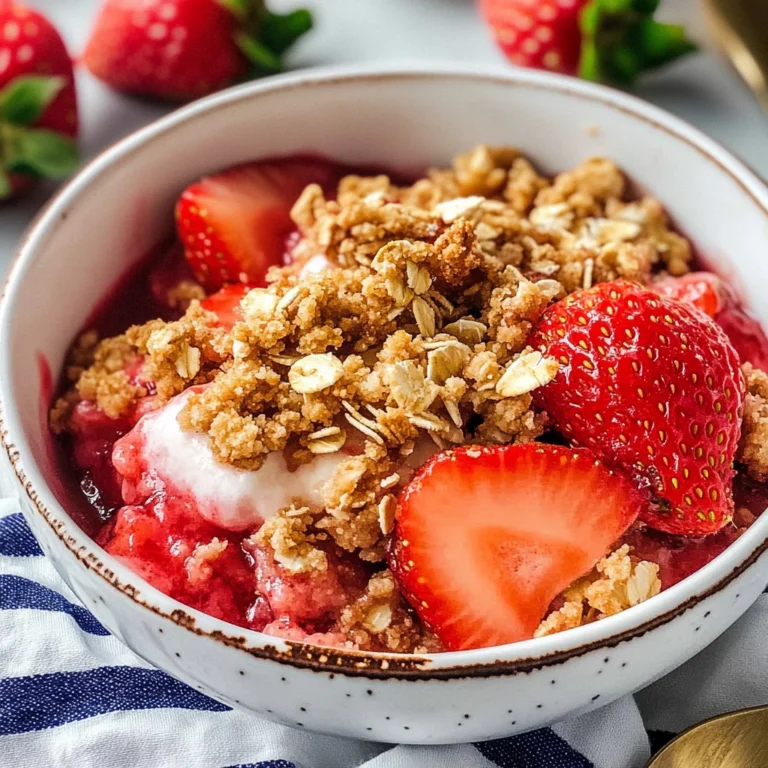 Strawberry Crisp