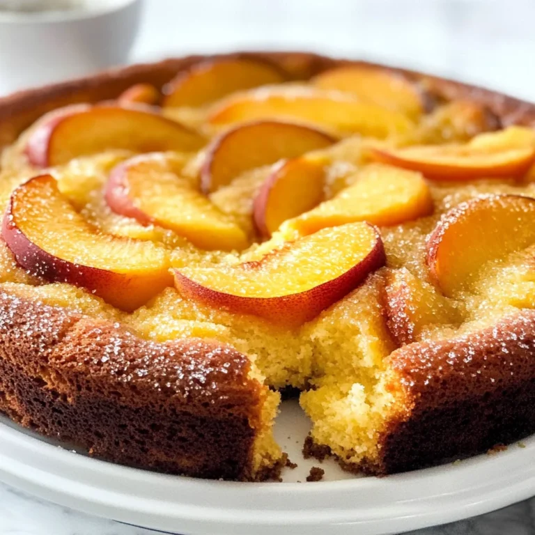 Summer Peach Cake (Simple + ScVanilla Extract (Alcohol-Free)ptious)