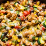 Tex Mex Chicken and Zucchini Recipe