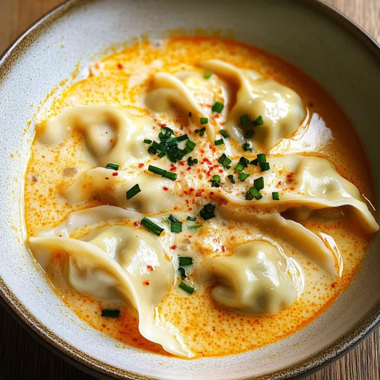 Thai Coconut Curry Dumpling Soup
