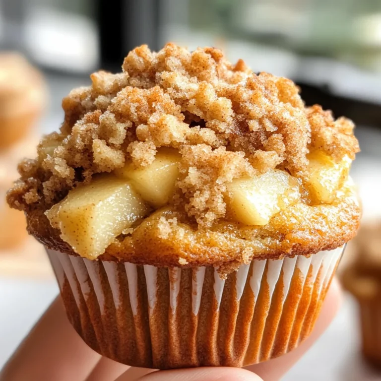 Apple Crumble Muffins