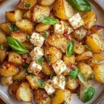 Baked Feta Potatoes