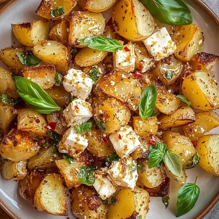 Baked Feta Potatoes