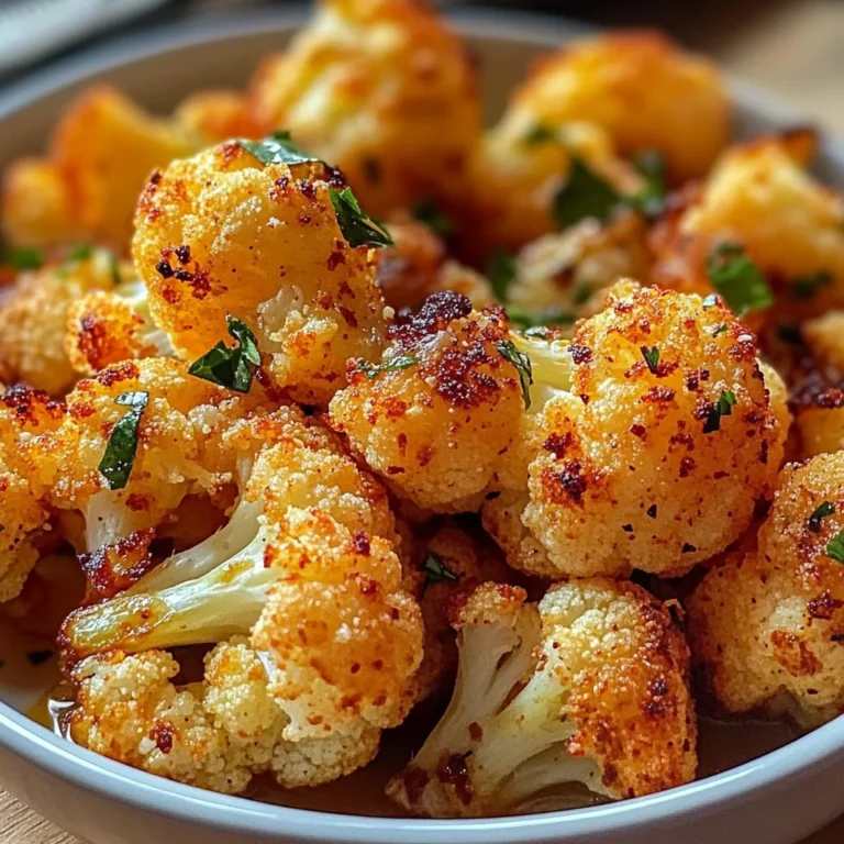 Baked cauliflower