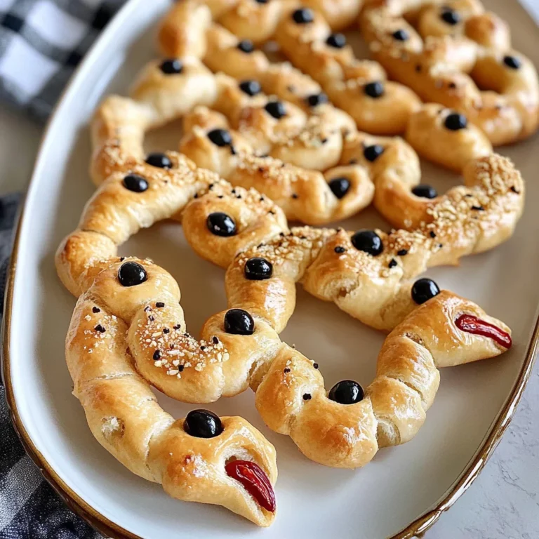 Breadstick Snakes