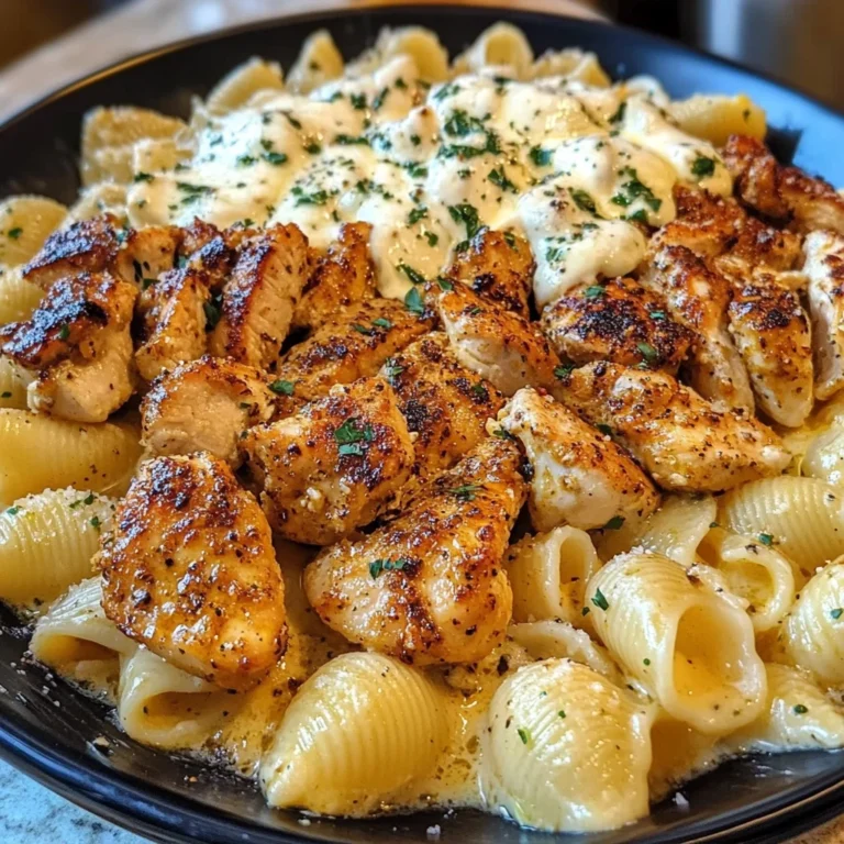 Creamy Cajun Chicken Pasta with Garlic Butter