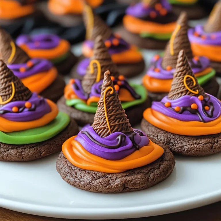 Halloween Witch Hat Cookies